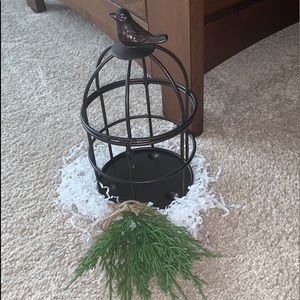 NWT Metal Birdcage Candle Lantern